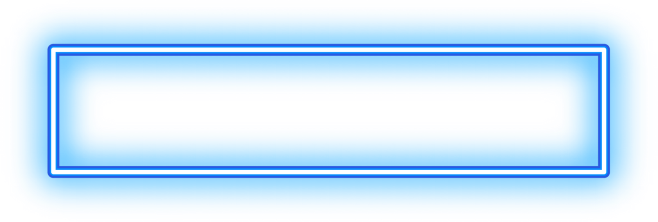 Neon Rectangular Line Art 